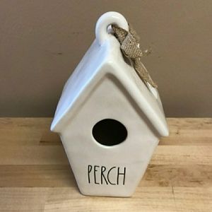 Brand new in box Rae Dunn Perch birdhouse